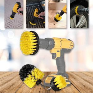 Snažan set četki za čišćenje bušilicom (3 komada) | DRILLBRUSH