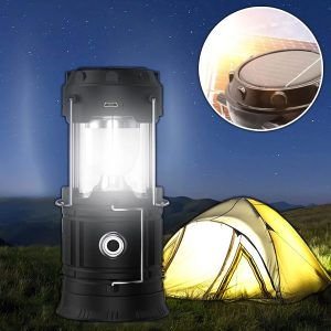 Puniva solarna lampa za kampovanje + baterijska lampa | CAMPGLO
