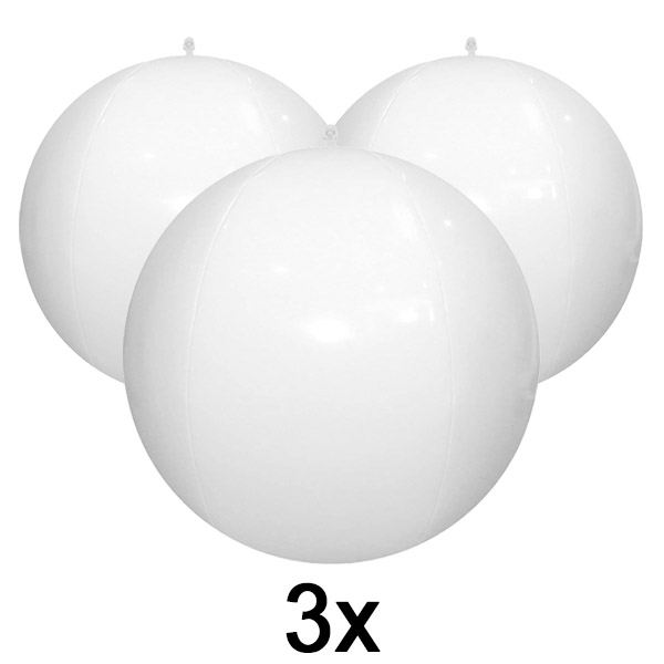 3x Plutajuća naduvavajuća svetla za bazen | POOLGLO