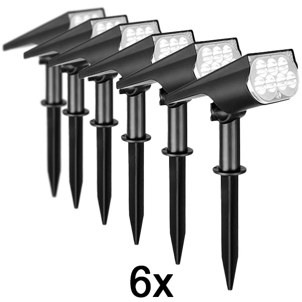 6x Solarni reflektor za spoljašnju upotrebu | SPOTIKE