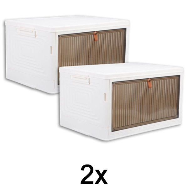 2x Kutija za odlaganje sa poklopcem | ORGABOX