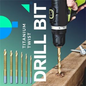 Set spiralnih burgija (6 kom) | TWISTBIT