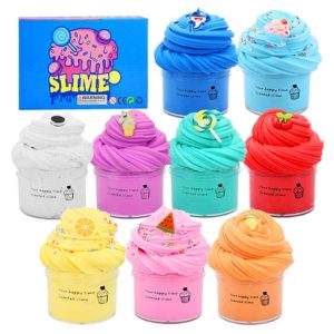 Super glina slajm (9 kom) | CLAYFUN