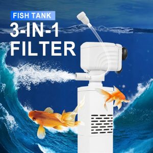 Tihi akvarijumski filter - 3-u-1, 650 L/h | FILTPRO