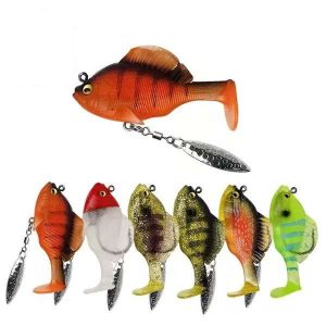 Set unapred montiranih swimbait varalica – 10 g, skrivena udica, 6 komada | FISOLOVKA