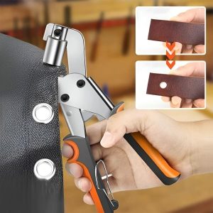 Alat za popravku ušica - kaiševi, torbe i cerade + 100 metalnih prstenova | HOLANKO